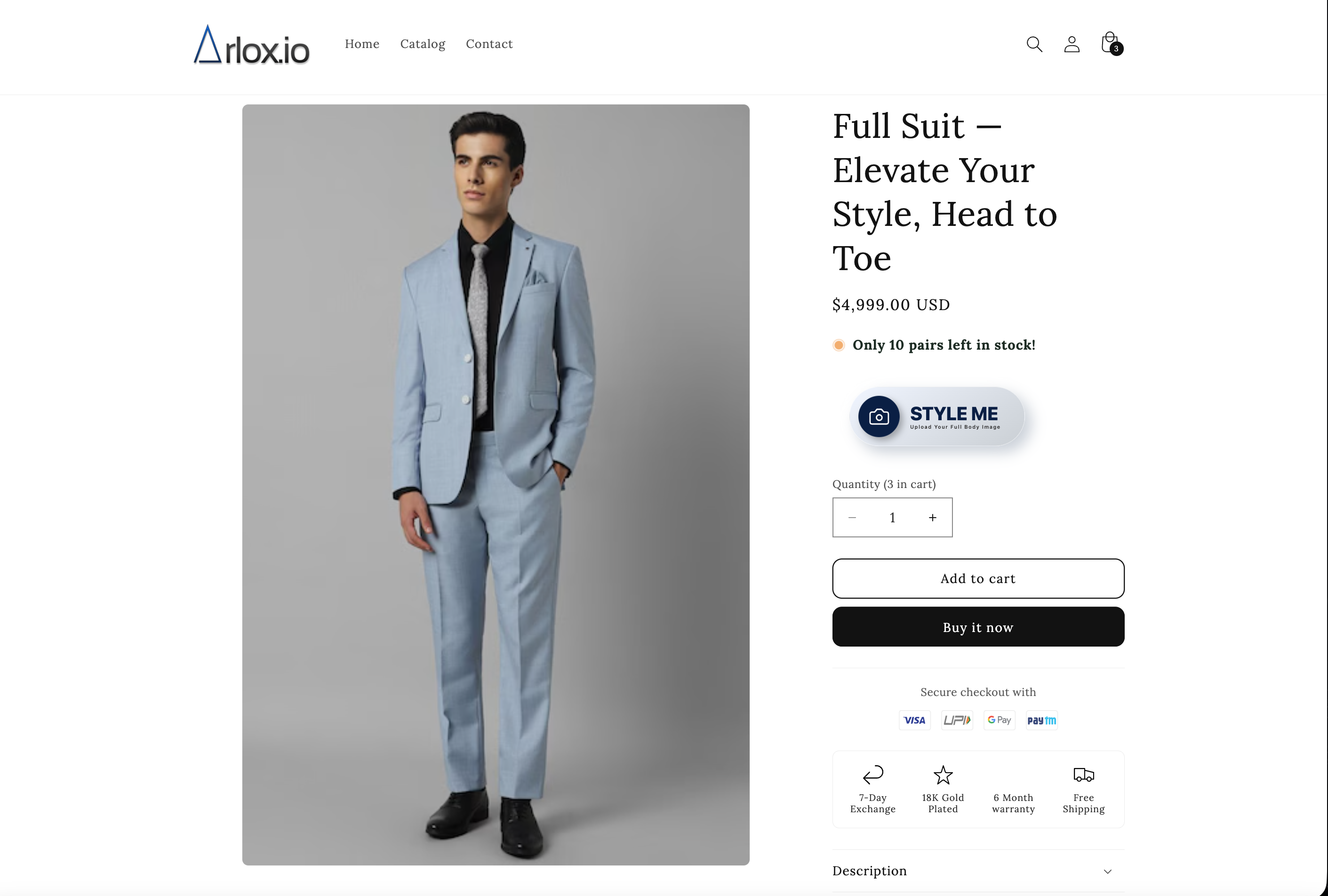 Shopify Integration Mockup